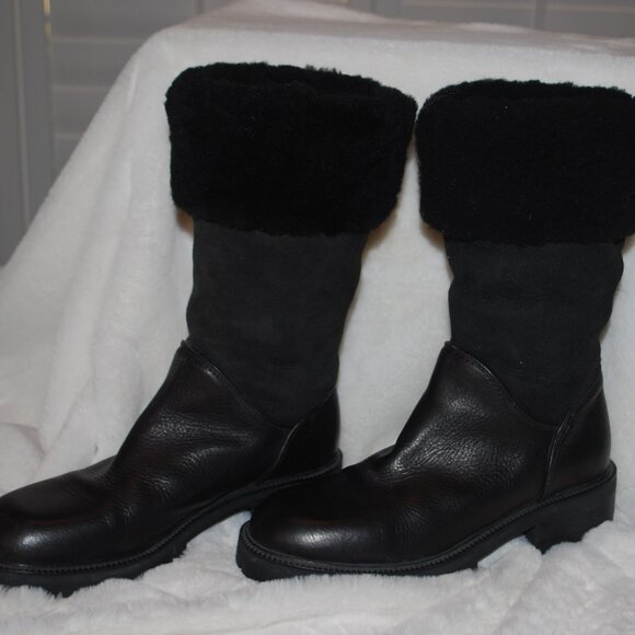 🖤👢Like New Vintage Coach Shearling Lined boots size 8🖤👢 - Picture 9 of 11